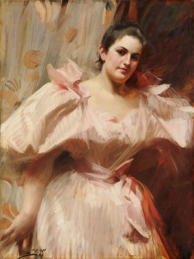 Retrato de Frieda Schiff de Anders Leonard Zorn